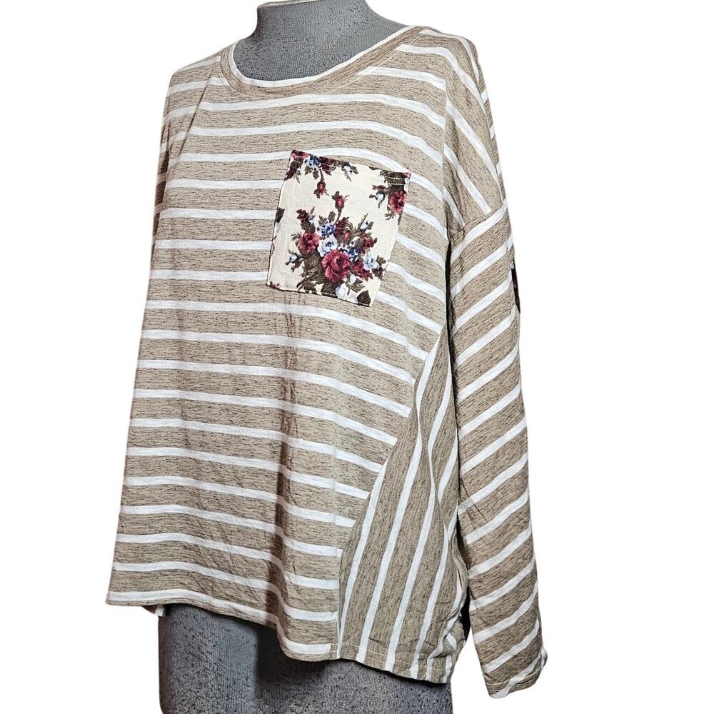 Oversized Long Sleeve Tee Size Small